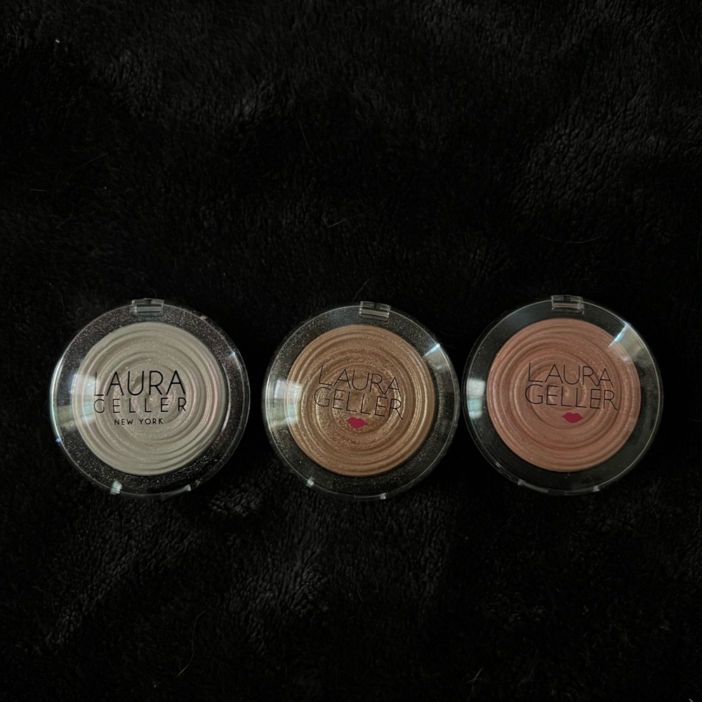 Laura Geller Silver and Brown Eyeshadow Collection